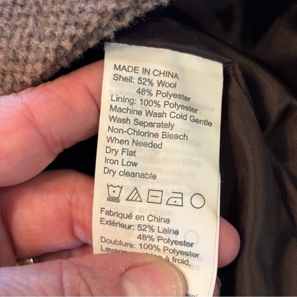 Prana Nickey Wool Blend Wrap Mini Skirt,size 10,Preppy Academia SchoolGirl Chic - Picture 6 of 10